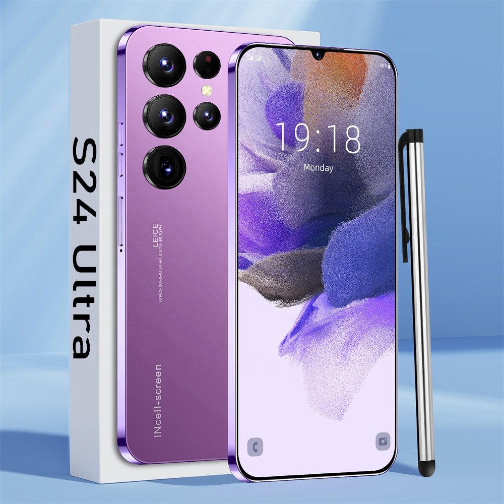 Brand new S24 ultra 5G Android 13 Smartphone 7.3inch HD Beauty Camera 16GB+1TB Cellphone Global Gaming Mobilephone